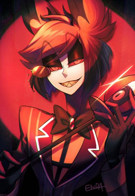 Аластор отель хазбин редизайн