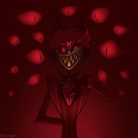 Аластор отель хазбин демоническая форма