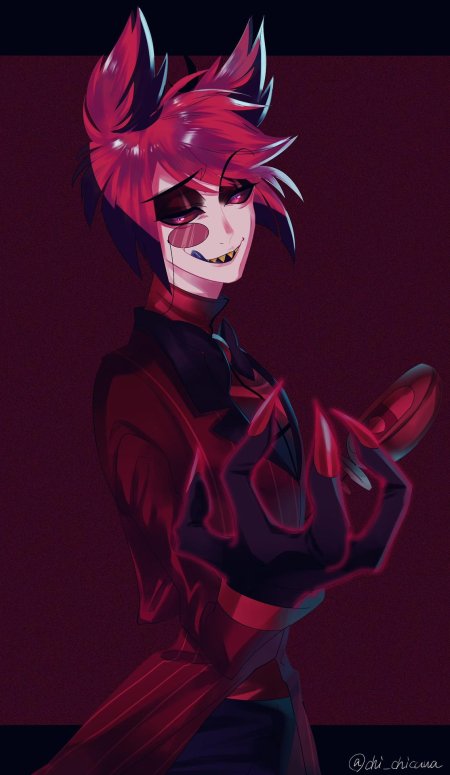 Аластор отель хазбин арт