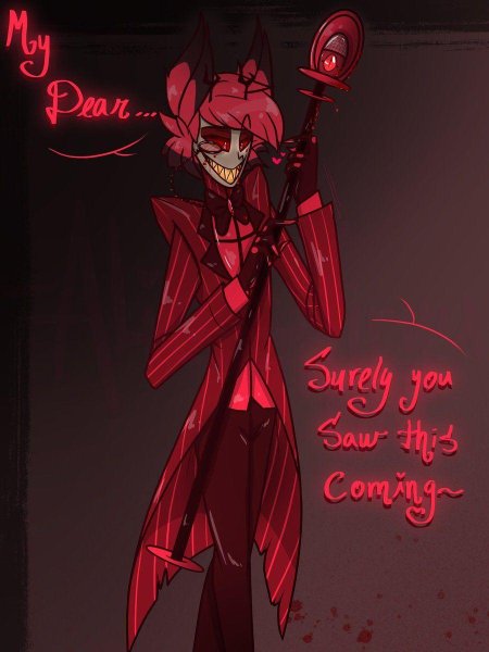 Аластор отель хазбин в полный рост