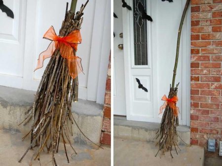 Метла из веток