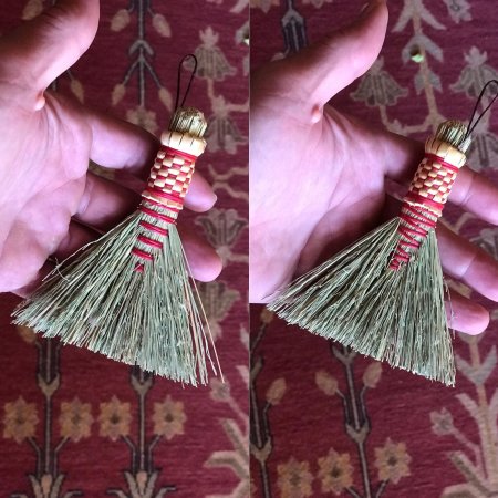 Маленький веник для декора