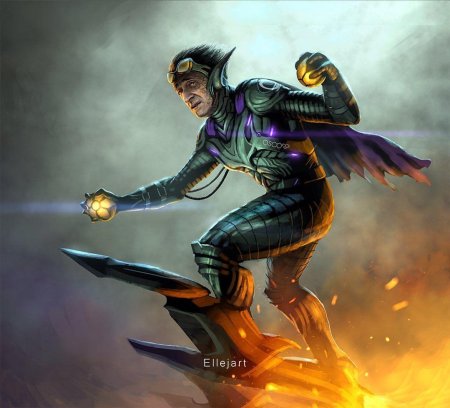 Зелёный гоблин концепт