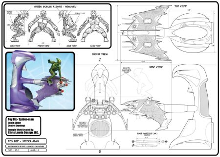 Глайдер зеленого гоблина