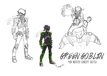 Глайдер зеленого гоблина