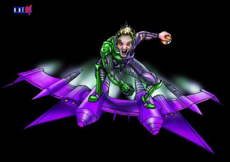 Зелёный гоблин глайдер