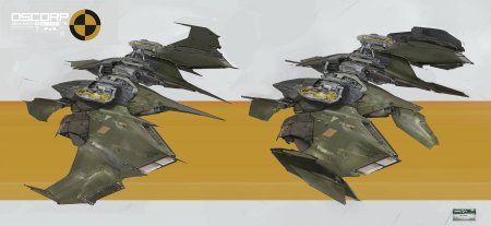 Глайдер зеленого гоблина art