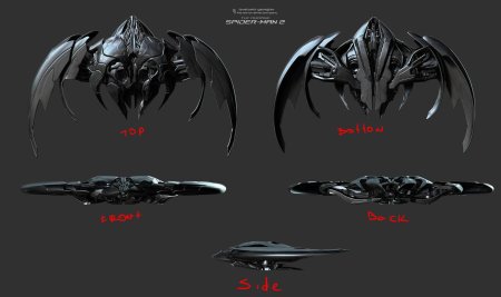 Глайдер зеленого гоблина концепт