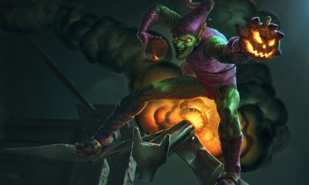 Зеленый гоблин арт