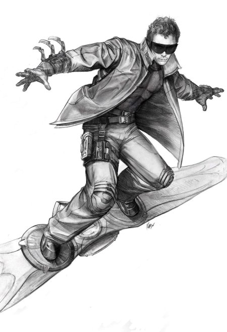 Гарри озборн зеленый гоблин арт