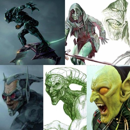 Зелёный гоблин концепт