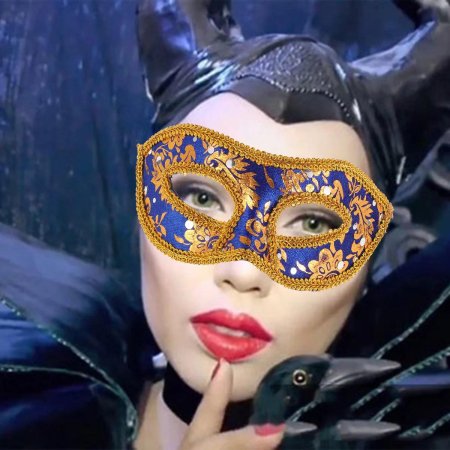 Макияж малефисенты