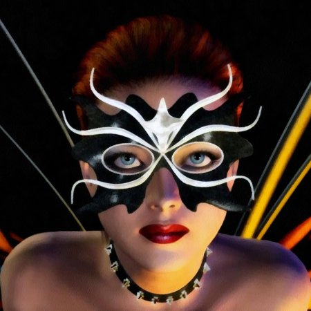 Дама в маске