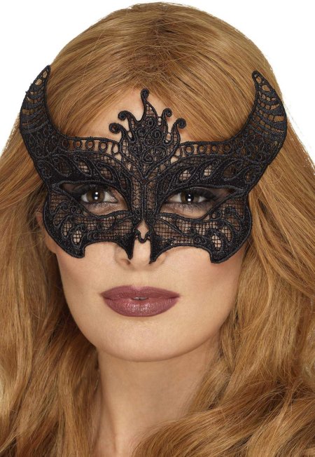 Маска женская кружевная