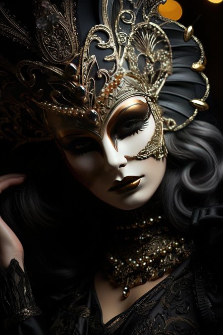 Венецианская маска саломея