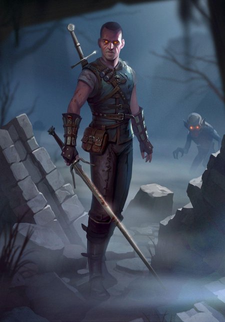 Ведьмак гаэтан арт