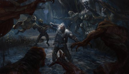 Геральт и весемир арт