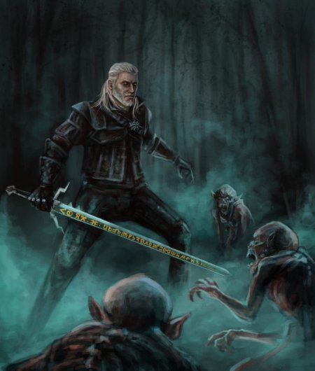 Леший ведьмак арт