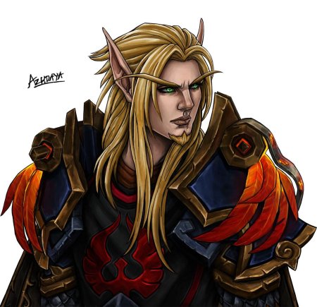 Варкрафт эльф крови паладин