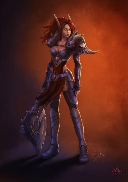 World of warcraft сильвана ветрокрылая