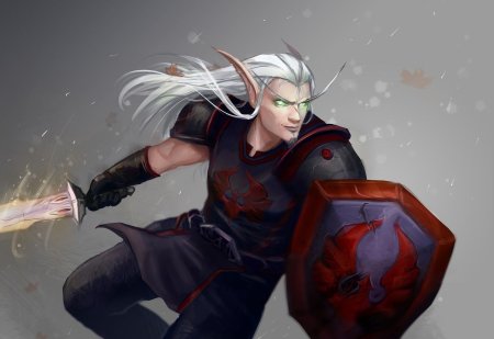 Варкрафт эльфы крови арт