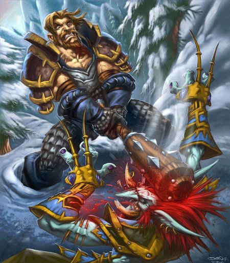 Варкрафт воин альянса