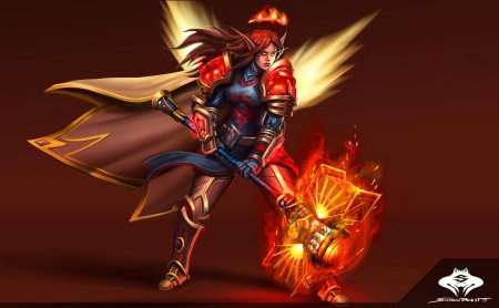 Эльф паладин