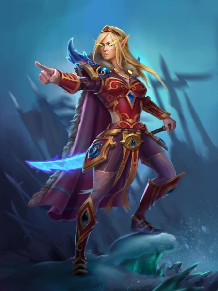 Hearthstone праведная защитница