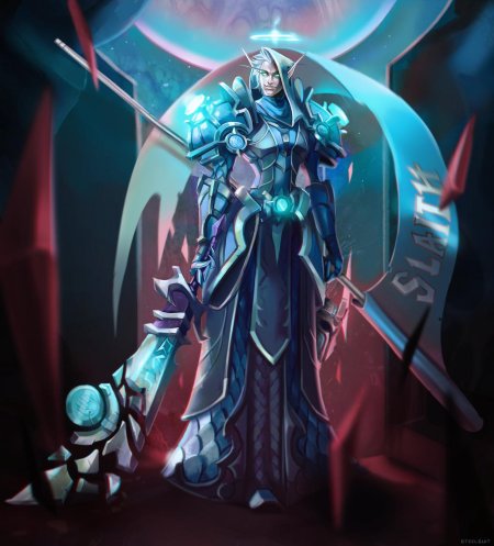 Ночной эльф паладин