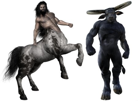 Кентавр и минотавр