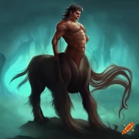 Кентавр получеловек полулошадь