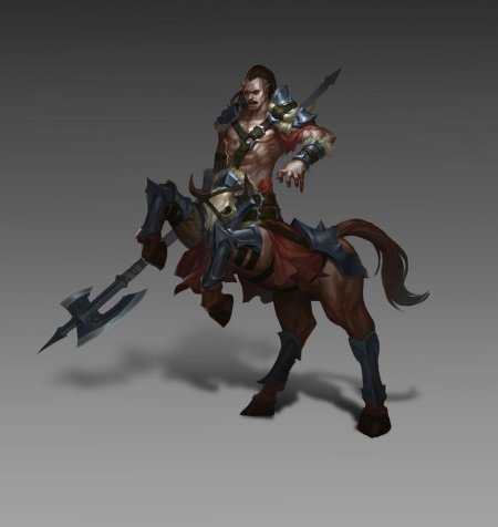 Кентавр получеловек полуконь