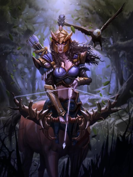 Кентавр-чародейка warcraft