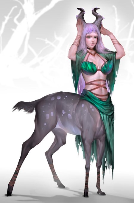 Кентавр олениха