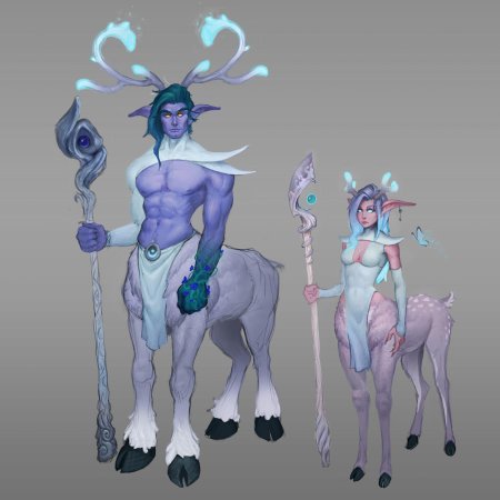 Кентавр олениха