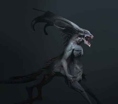 Ламия демон черная коза