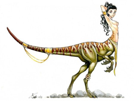 Компсогнат динозавр