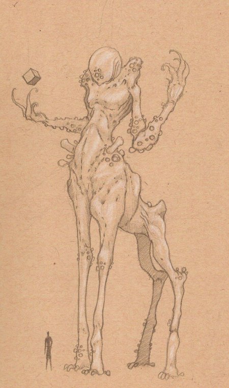 Нечто монстр 2011 концепт арт