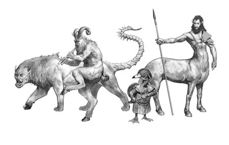 Бестиарий кентавр
