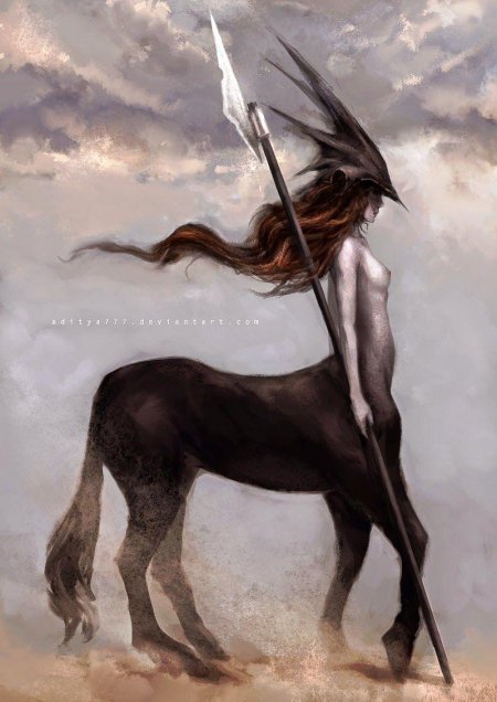 Кентавр фэнтези арт