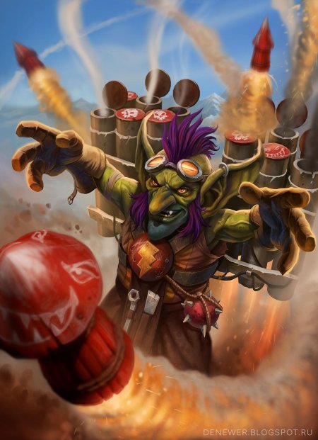 Гоблин варкрафт арт