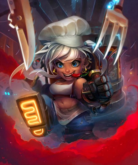 Варкрафт гномиха арт