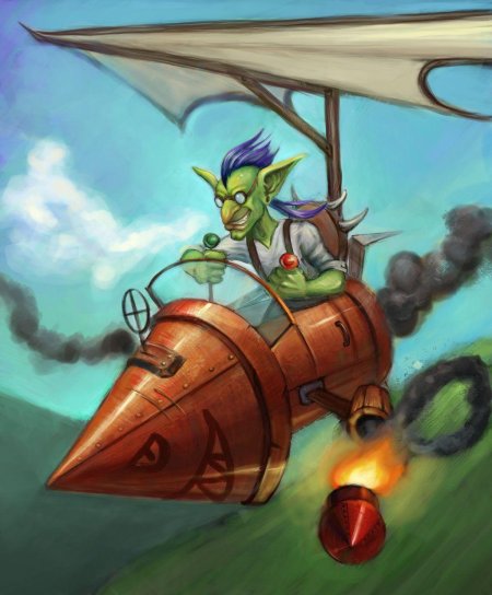 Варкрафт 3 дирижабль гоблинов