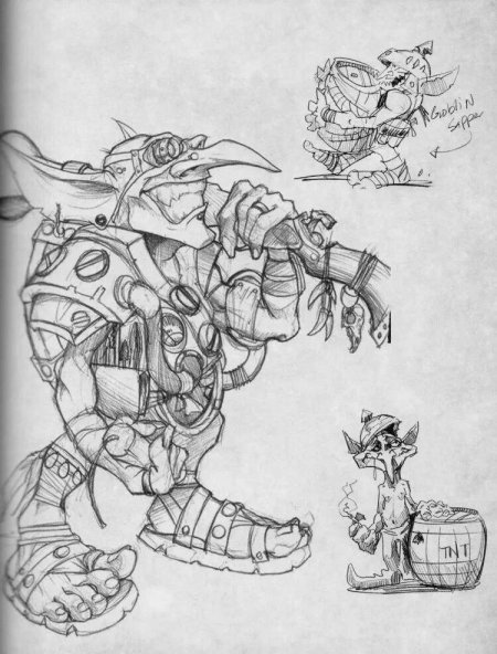 Рисунки в стиле гоблин кор