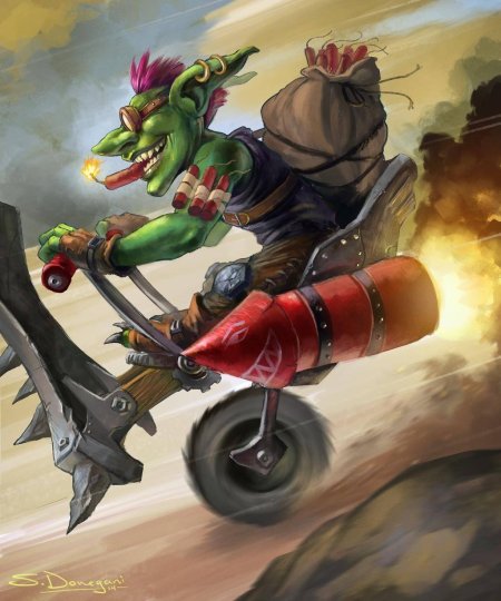 Гоблин подрывник варкрафт