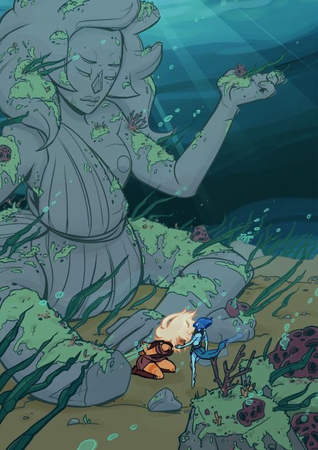 Мусорная русалочка спенсер и рики