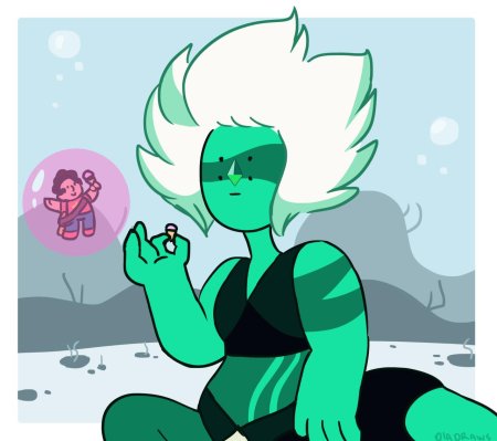 Вселенная стивена александрит против малахит