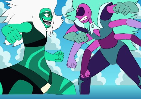 Вселенная стивена александрит против малахит