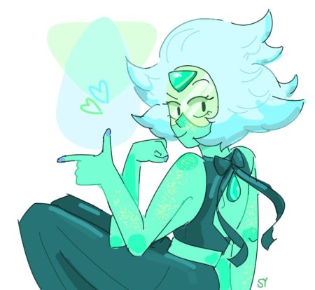 Lapis and peridot fusion