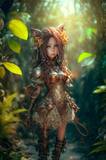 Воительница фэнтези